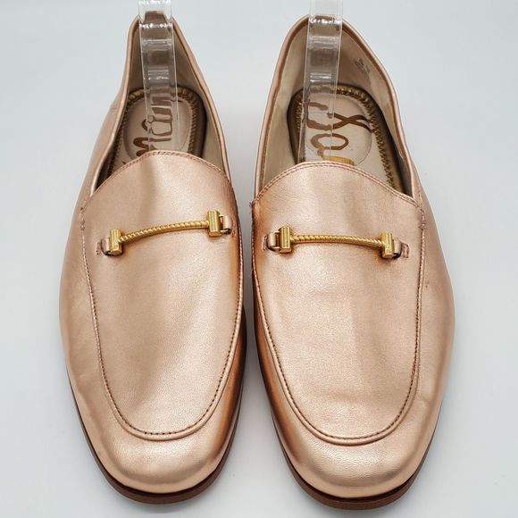 sam edelman gold loafers